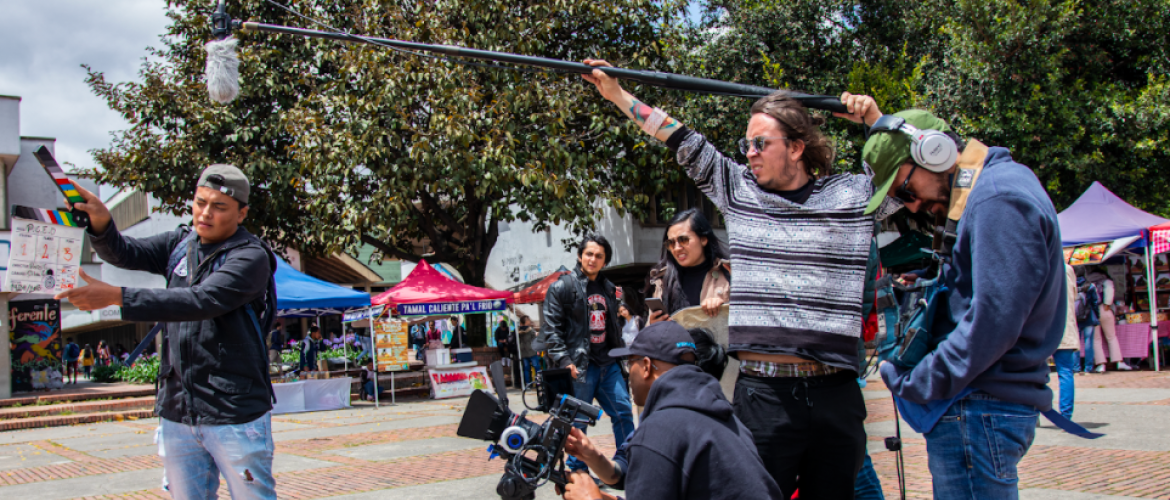 Cinemateca Rodante Jóvenes en rodaje